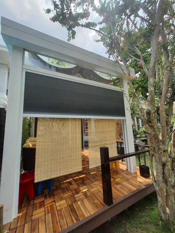 Rèm tổ ong xếp có ray - Mosfly Window