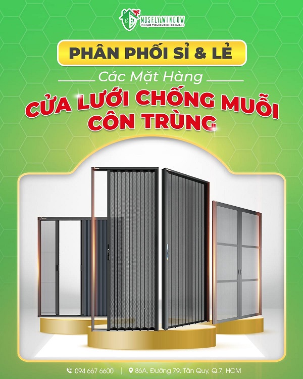 Mosfly Window chuyên phân phối các mặt hàng cửa lưới chống muỗi tại bệnh viện chất lượng, giá cả cạnh tranh