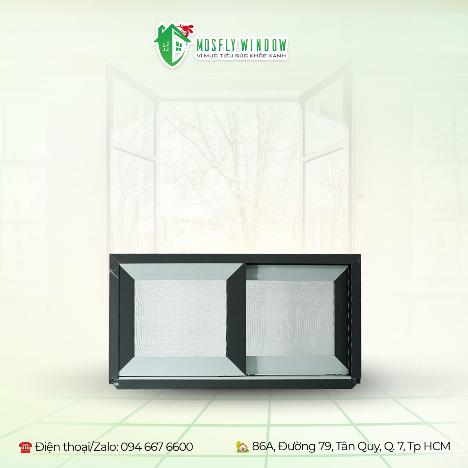 MOSFLY WINDOW - THƯƠNG HIỆU VIỆT, CHẤT LƯỢNG 5 SAO