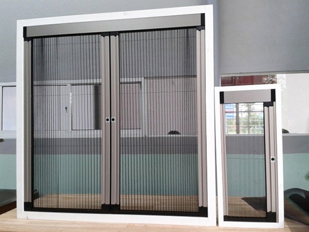 Cửa lưới chống muỗi với dạng xếp