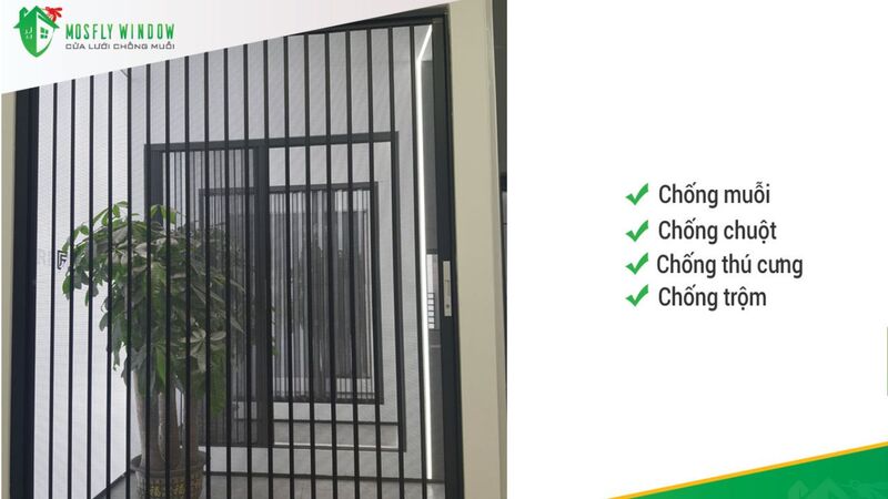 Mosfly Window là đơn vị thi công cửa chống côn trùng uy tín nhất