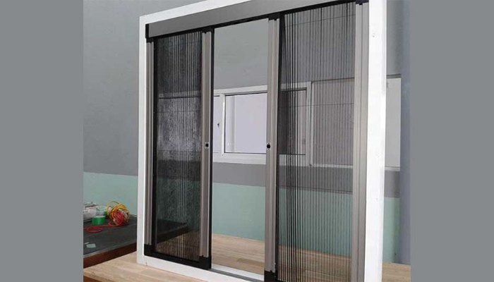 Cửa lưới chống muỗi dạng xếp
