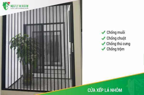 Dùng cửa lưới chống côn trùng - Mosfly Window