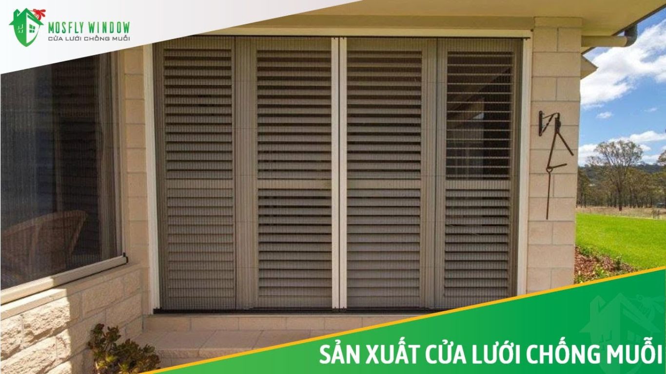 Đơn vị thi công cửa lưới uy tín Mosfly Window