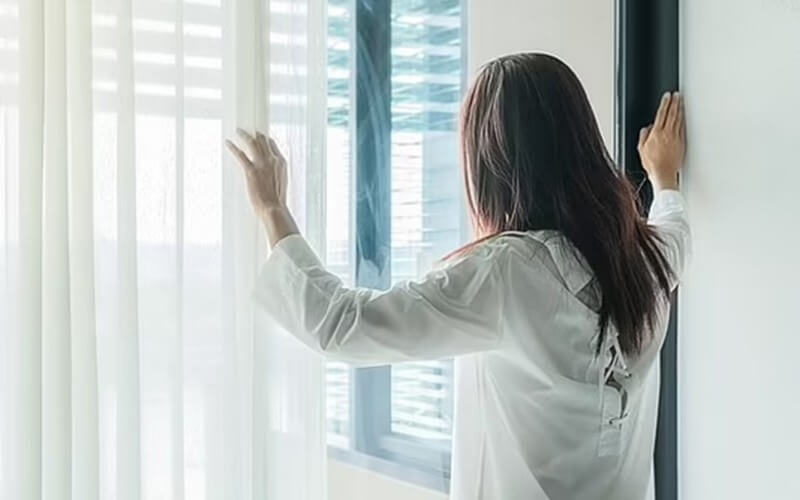 Mở toang cửa và xông khói là cách xử lý ong bay vào nhà đơn giản