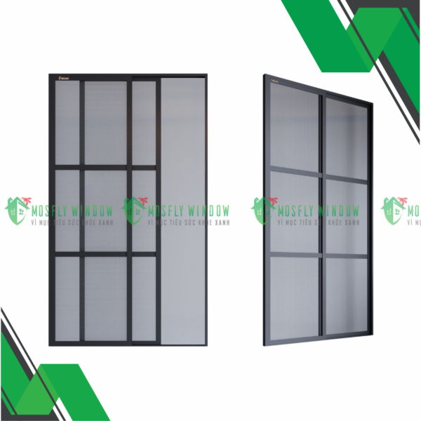 Cách tháo cửa lưới chống muỗi dạng lùa