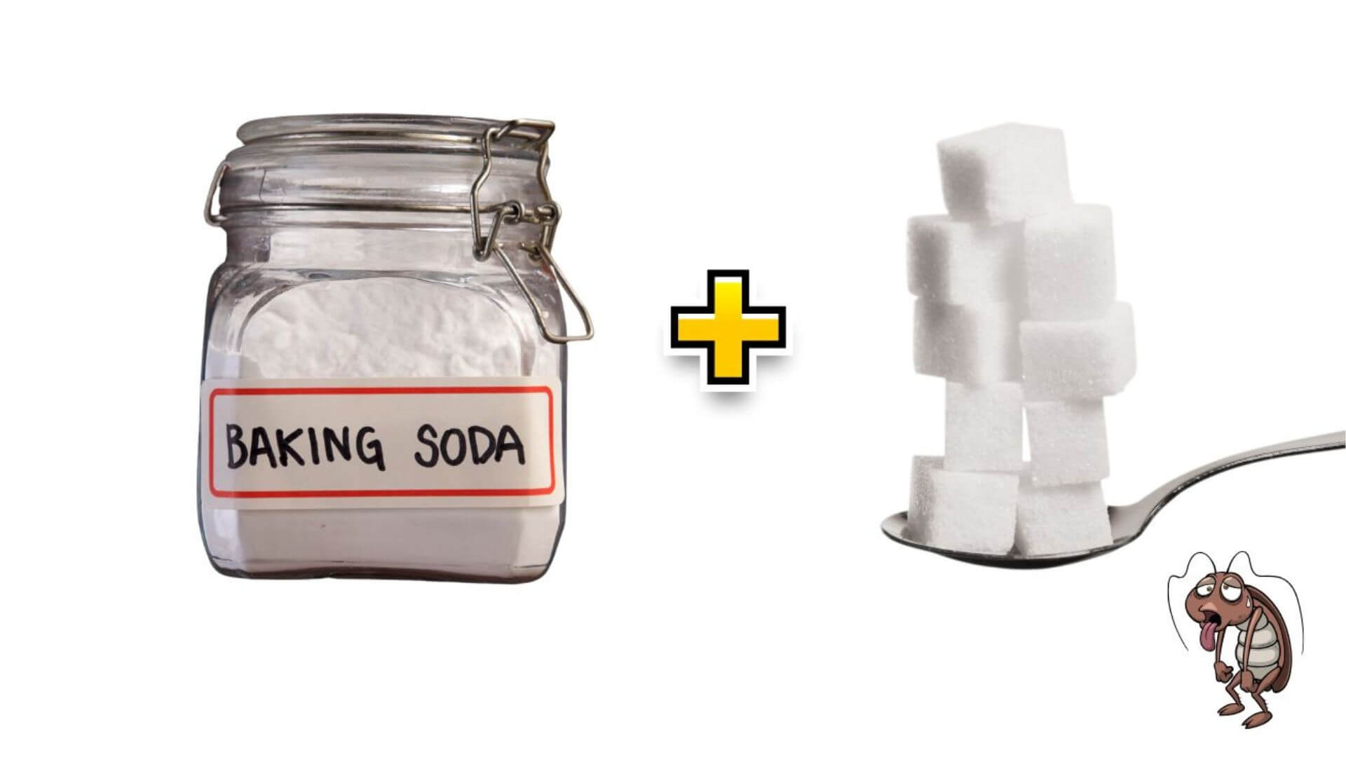 Một cách nữa là dùng đường và baking soda