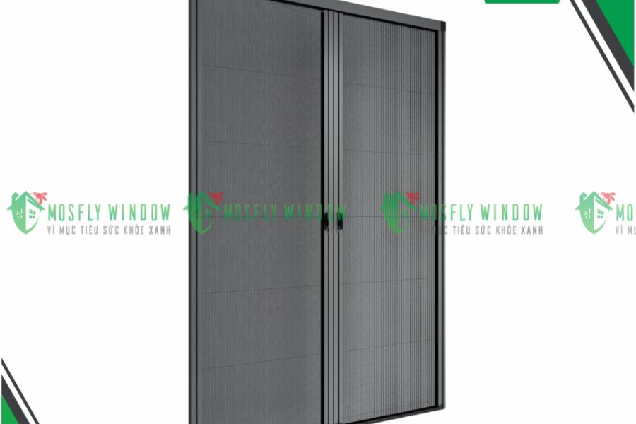 Cửa lưới chống muỗi dạng xếp tại Mosfly Window
