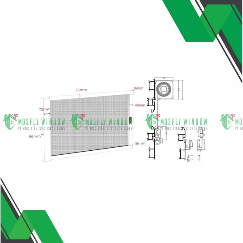 Báo giá cửa lưới chống muỗi tham khảo tại Phường Phú Thuận