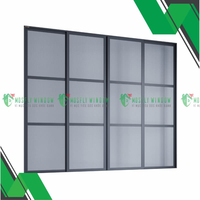 Các dòng cửa lưới chống côn trùng phổ biến
