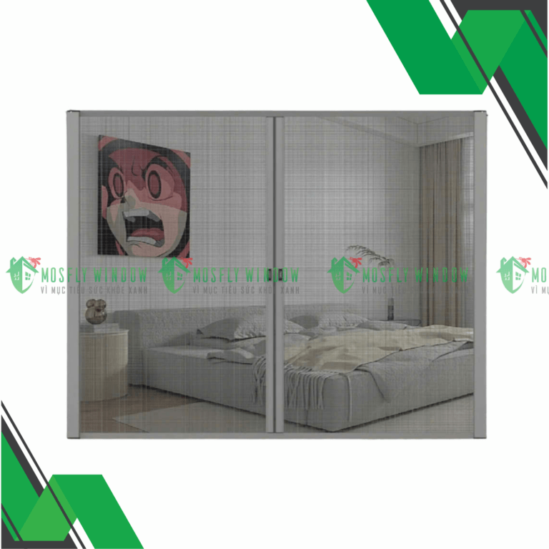 Cửa lưới chống muỗi tự cuốn