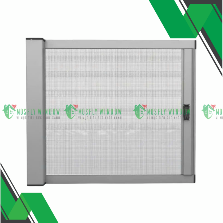 Cửa lưới chống muỗi tự cuốn cho cửa sổ chung cư Tây Thạnh